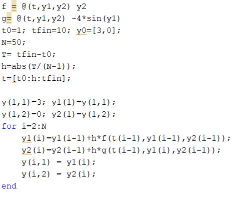 Image result for Second Order Ode Using MATLAB
