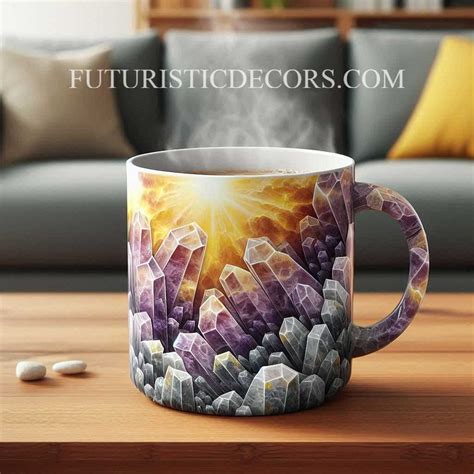 Mineral Crystal Coffee Mug: Check Out Coffee Mugs Made With Mineral Crystal