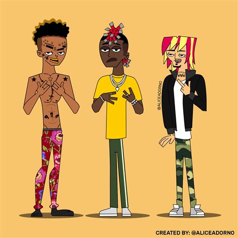🔥 Free Download Boonk Gang Lil Yachty And Pump By Aliceadorno Illustration by @jaimeburnett ...