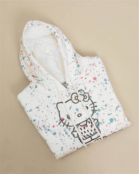 Hello Kitty Printed Oversized Hoodie For Kids Girls – Kidsville