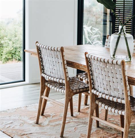 White Leather Dining Chairs And Table at Mary Wilber blog