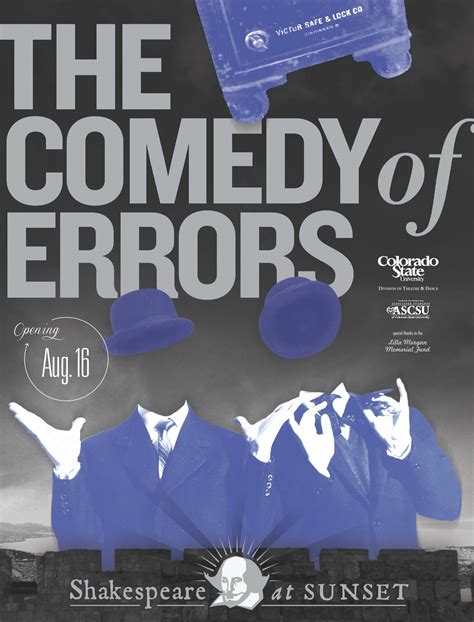Shakespeare at Sunset Presents: A Comedy of Errors - Theatre