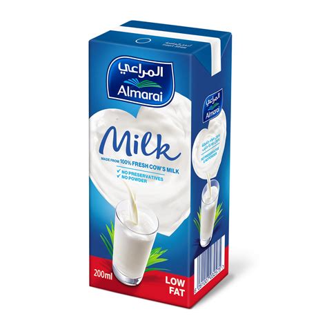 Almarai Long Life Milk Low Fat 6 x 200 ml Online at Best Price | Lulu UAE
