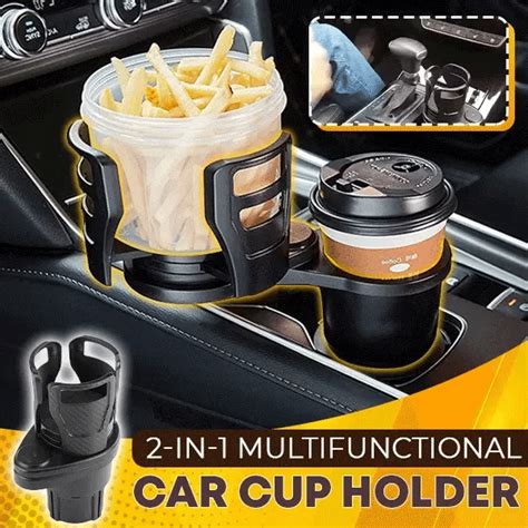 SpillProof™ 2-in-1 Multifunctional Car Cup Holder – CrazyProductz