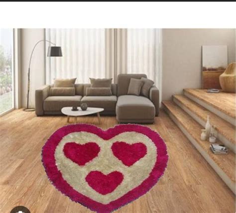 Eakstar | Heart Shape Rug