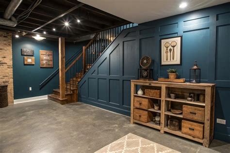 15+ Creative Painting Ideas for Unfinished Basements