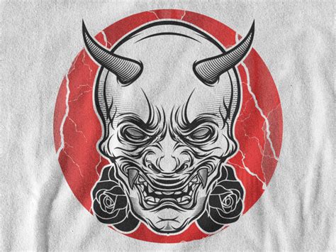 Japanese Oni Mask