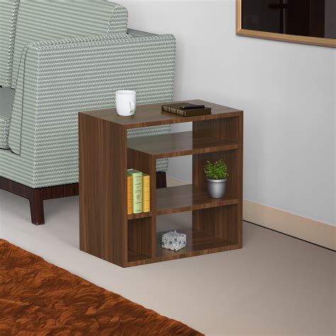 Grayson Side Table - Classic Walnut | Neehv Home Furniture