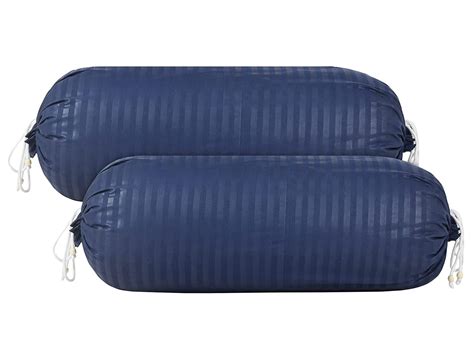 Kuber Industries Solid Bolster Cover with Drawstring|Round Bedside Long ...