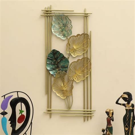 Buy VEDAS Mystical India Teo Metal Leaf Wall Accent from Vedas at just ...