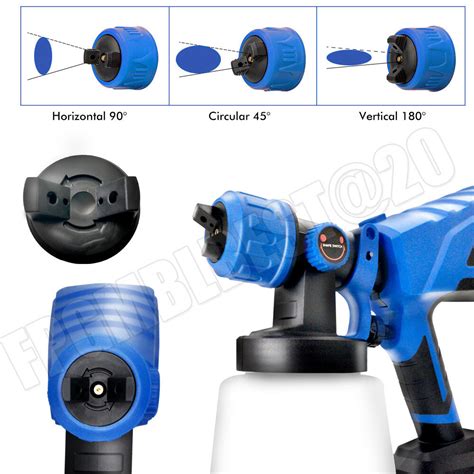 Buy Electric Paint Sprayer Spray Gun for Airless Painting House Outdoor ...