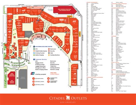 Citadel Outlets (113 stores) - outlet shopping in Los Angeles ...