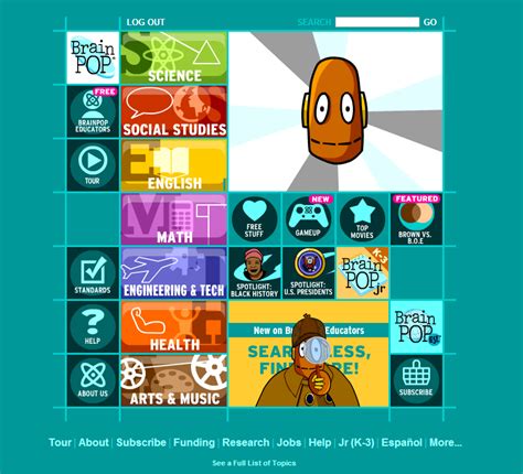 Image result for BrainPOP Jr Logo