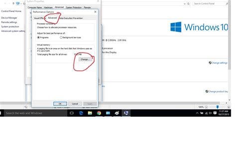 Setting Up Virtual Memory Windows 10 的图像结果