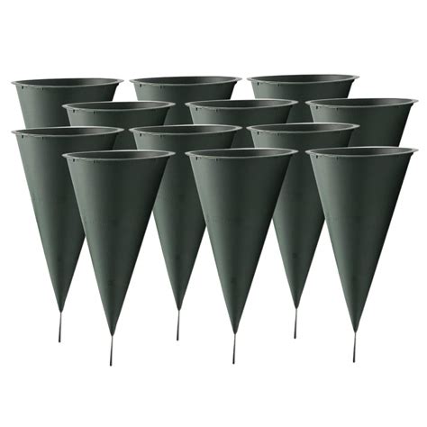 Buy Royal Imports Grave Cones Flowers Holder Decorations for Cemetery ...