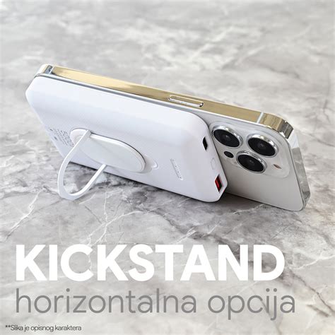 Powerbank Magsafe PDW 51 5000mAh bela - Mob-Shop