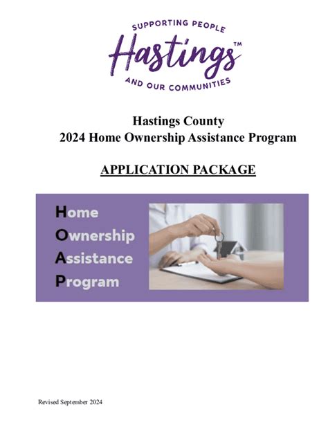 Fillable Online 2024 Home Ownership Assistance Program Application ...