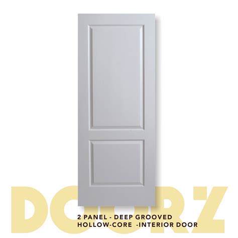 2 Panel Hollow-Core Door - The Doorz Shop