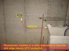 Gfci In Laundry Room by Laundry Gfci Receptacles And Utility Bar Sink Gfci Gfci In Laundry Room