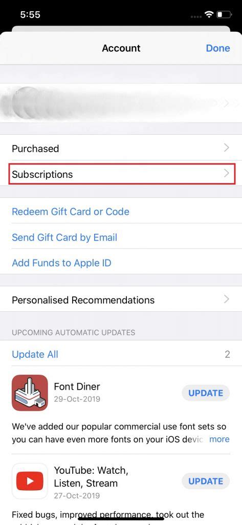 Image result for App Store Cancel Subscription