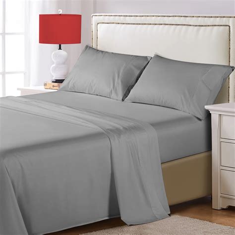 Sonoro Kate King Size 100% Egyptian Cotton Bed Sheet Set, 1200 Series ...