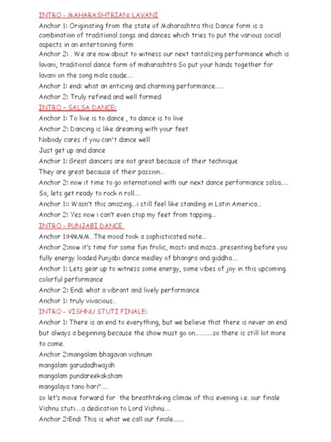 Image result for Dance Scene Script Examples