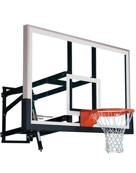 Wall Mount Wm72 Adjustable Basketball Hoop With 72 Inch Backboard - Let ...