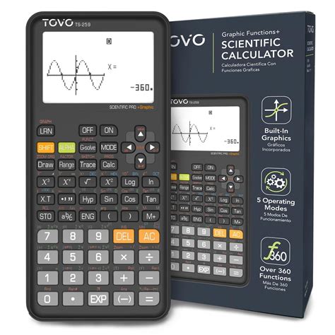 Tovo 2026 Upgraded Scientific Calculator With Graphic Functions Massive ...