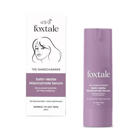 Foxtale 5% Niacinamide Face Serum | Fades Blemishes & Acne Marks ...