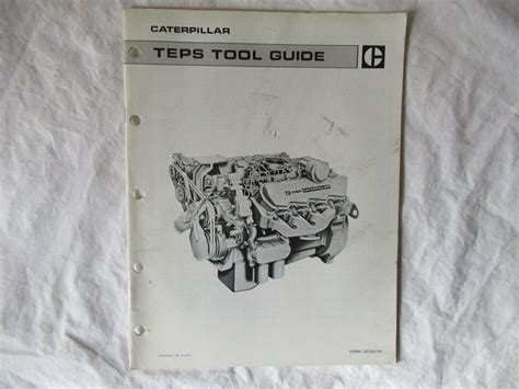 1972 CAT Caterpillar engine service tools guide | Ubuy India