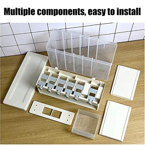 Wall Mounted Dry Food Dispenser - Whole Grains Rice Bucket Rice Storage ...