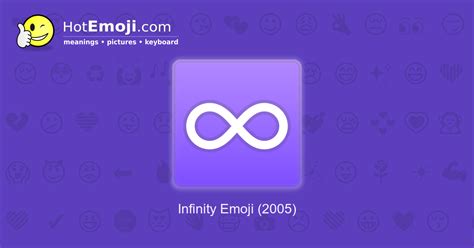 Image result for Infinity Emoji