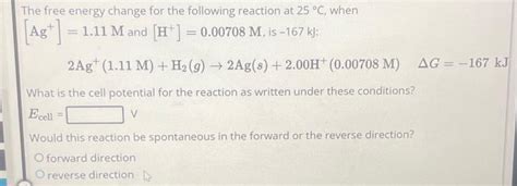 Image result for Free Energy Change for Reaction of H2O2 Pro
