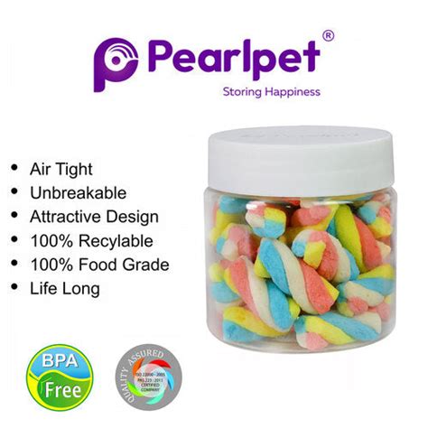 Dibbi Round jars - White 200g (Pack of 12 and 24) – Pearlpet