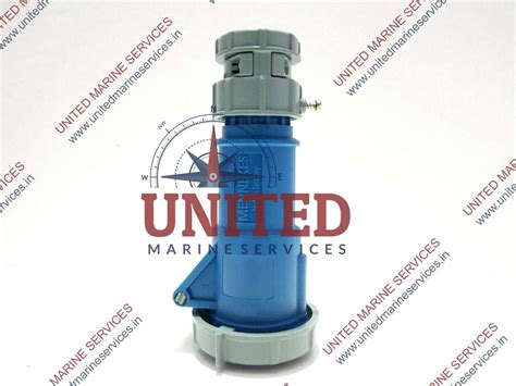 MENNEKES 3860RS POWER TOP SERIES BLUE CABLE MOUNT 3P INDUSTRIAL POWER ...