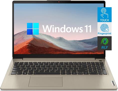 Lenovo Touchscreen 15.6" IdeaPad Laptop with Fingerprint Reader (Latest ...
