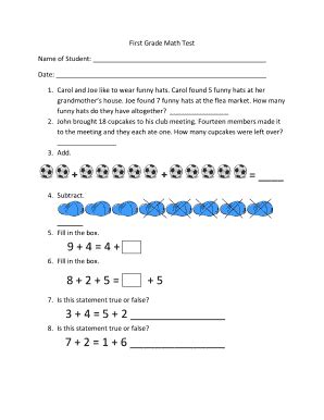 Image result for Fake Math Test