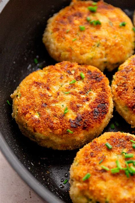 Breaded Chicken Zucchini Patties With Rice (Crispy!)