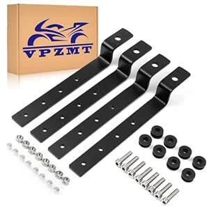 Motorcycle Universal Side Box Mounting Bracket Row Luggage Support for ...