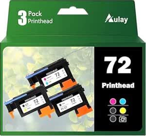 Aulay 72 Printhead with New Updated Chips Compatible for HP Printers ...