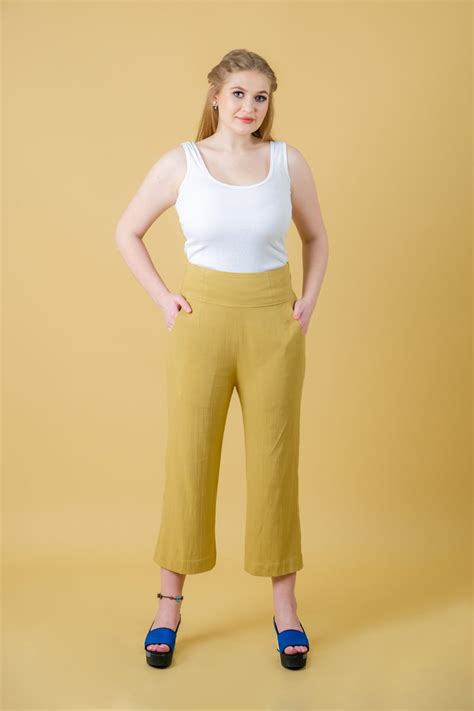 Yellow Ankle Length Women's Tummy Shaper Pants – The Ambition Collective
