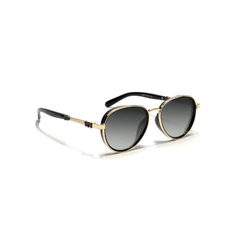 Berlin | Black Golden Aviator Sunglass – ZAADRAN