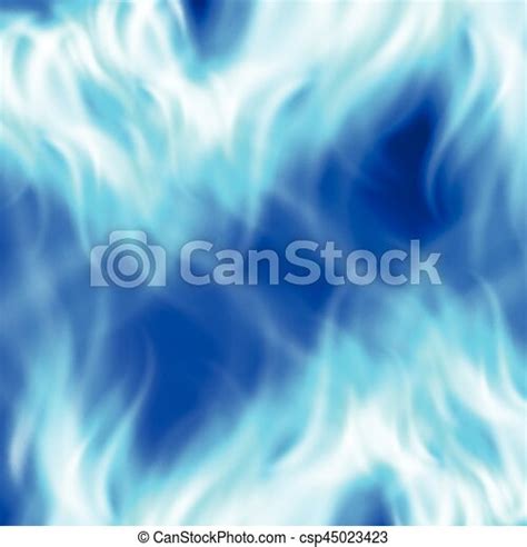 Abstract blue fire background. eps10 vector. | CanStock