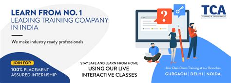 Best Coaching Institute in India | TCA Gurgaon