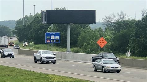 Lack of controller board keeps Topeka I-70 message board from working