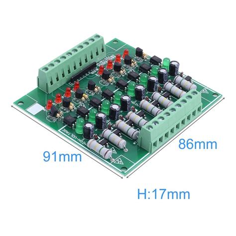 DONGKER 8 Channel Optocoupler Isolation Board, AC 110V 220V India | Ubuy