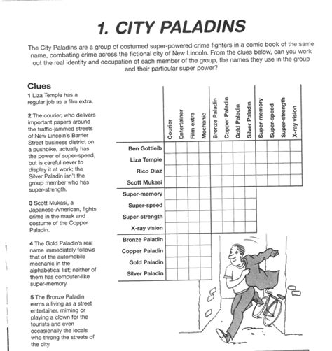 Collection Of Math Logic Puzzles Printable Worksheets | Free Worksheets Samples