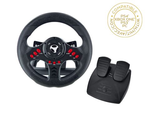 Buy Subsonic SA5426 Racing Wheel with Pedals for Playstation 4, PS4 ...