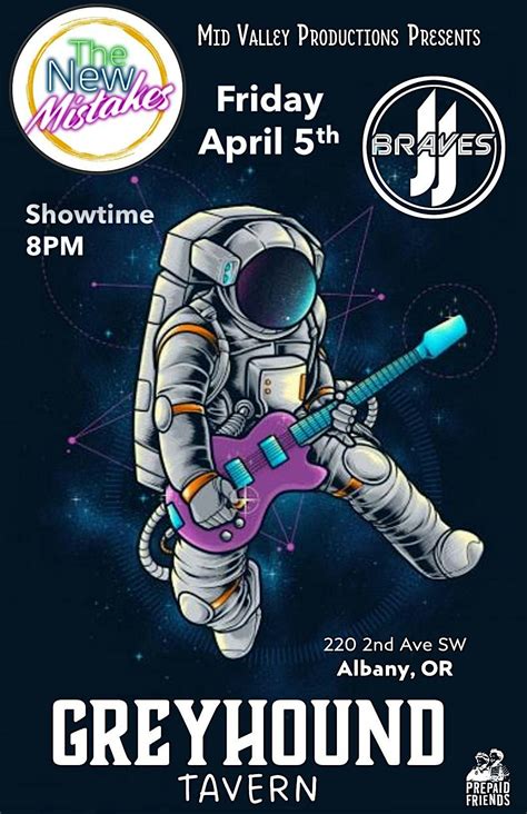 JJ Braves and The New Mistakes live @ the Greyhound Tavern, Greyhound ...