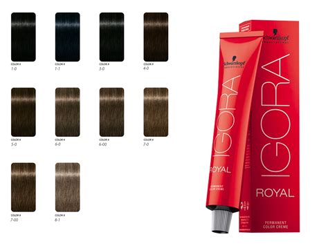 SCHWARZKOPF PROFESSIONAL IGORA ROYAL PERMANENT HAIR COLOR